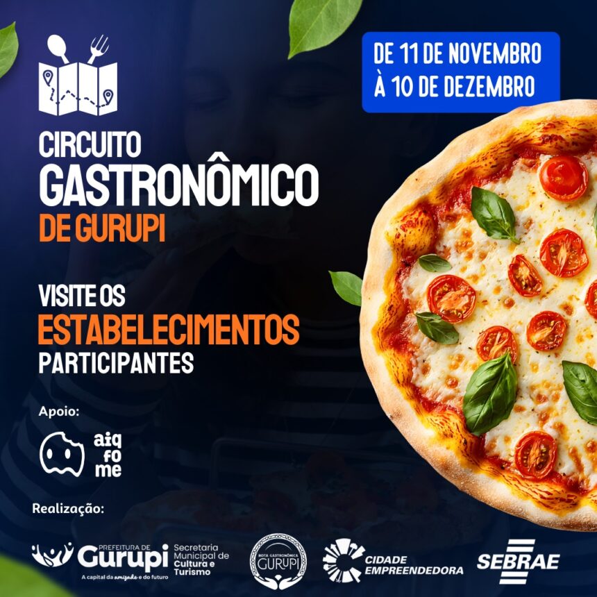 Gurupi celebra 67 anos com lançamento do 1º Circuito Gastronômico para valorizar sabores e tradições do Norte do Brasil
