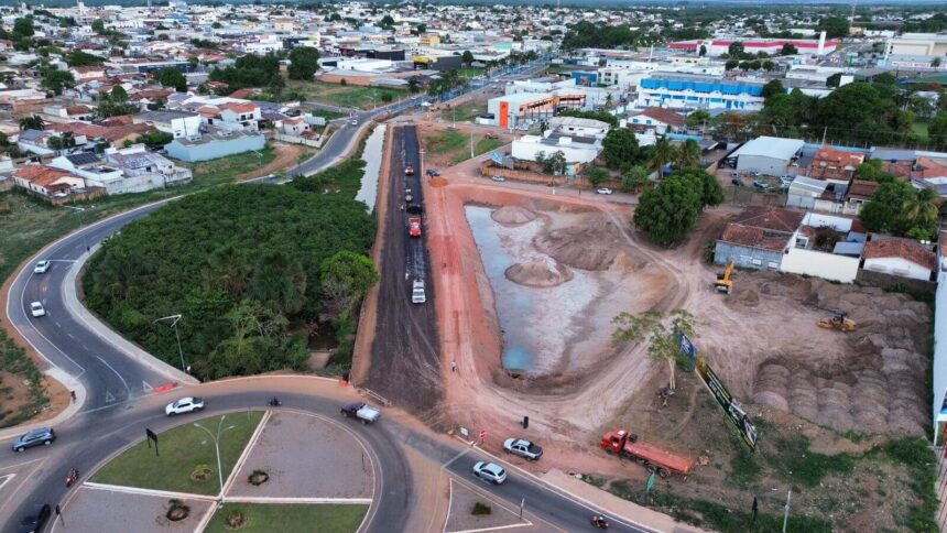 Gurupi acelera o progresso: pavimentação em CBUQ marca avanço da 2ª etapa da Via da Integração