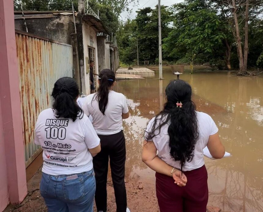 Prefeitura de Gurupi mobiliza Assistência Social para atender famílias impactadas pelas chuvas