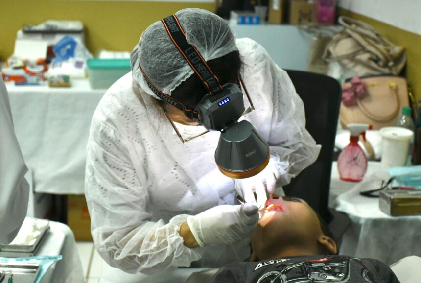 Mutirão odontológico em escola de Gurupi atende 250 crianças e ultrapassa 650 procedimentos